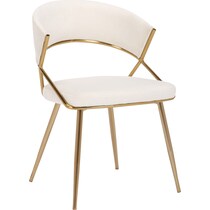 cyntia white  pack chairs   