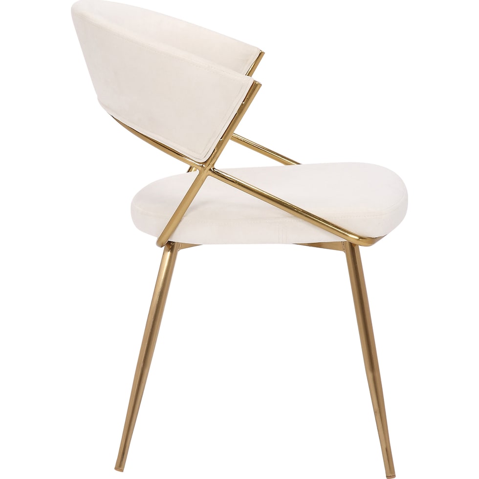 cyntia white chair   