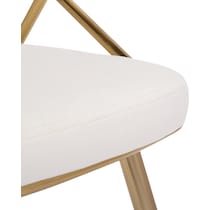 cyntia white chair   