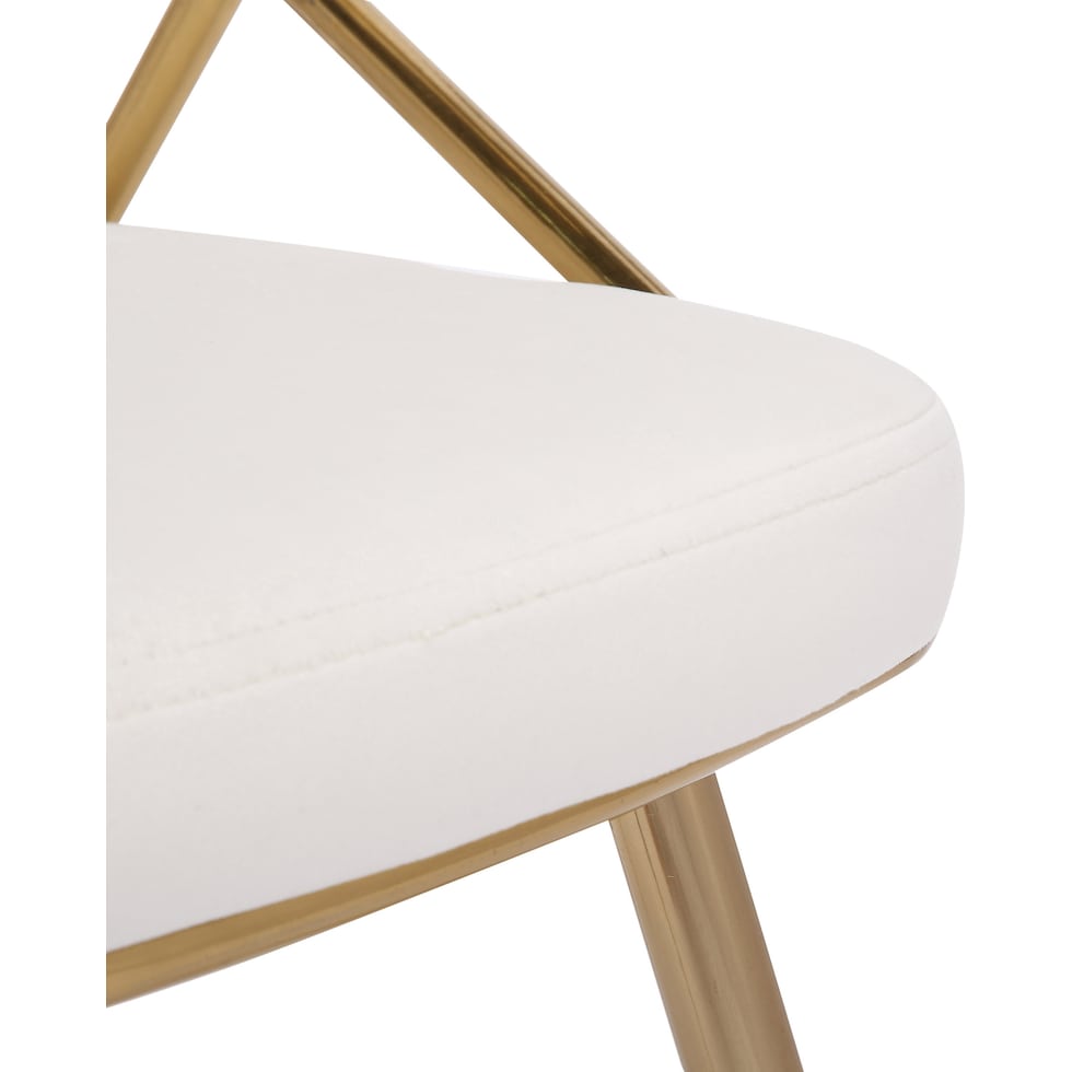 cyntia white chair   