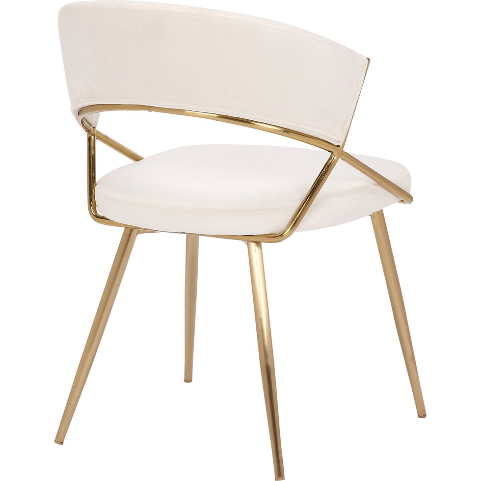 cyntia white chair   