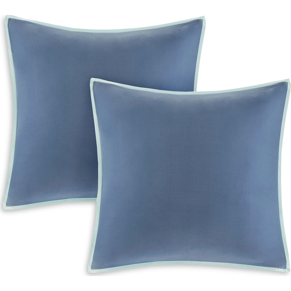 cyrene blue california king bedding set   