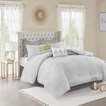 cyrene yellow queen bedding set   