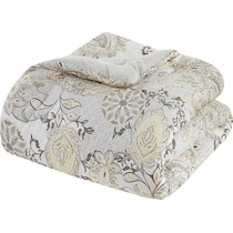 cyrene yellow queen bedding set   