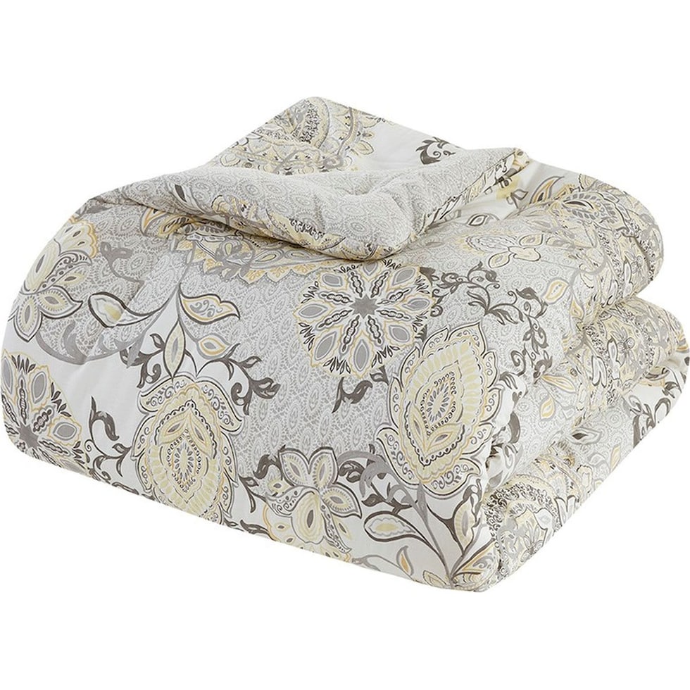 cyrene yellow queen bedding set   