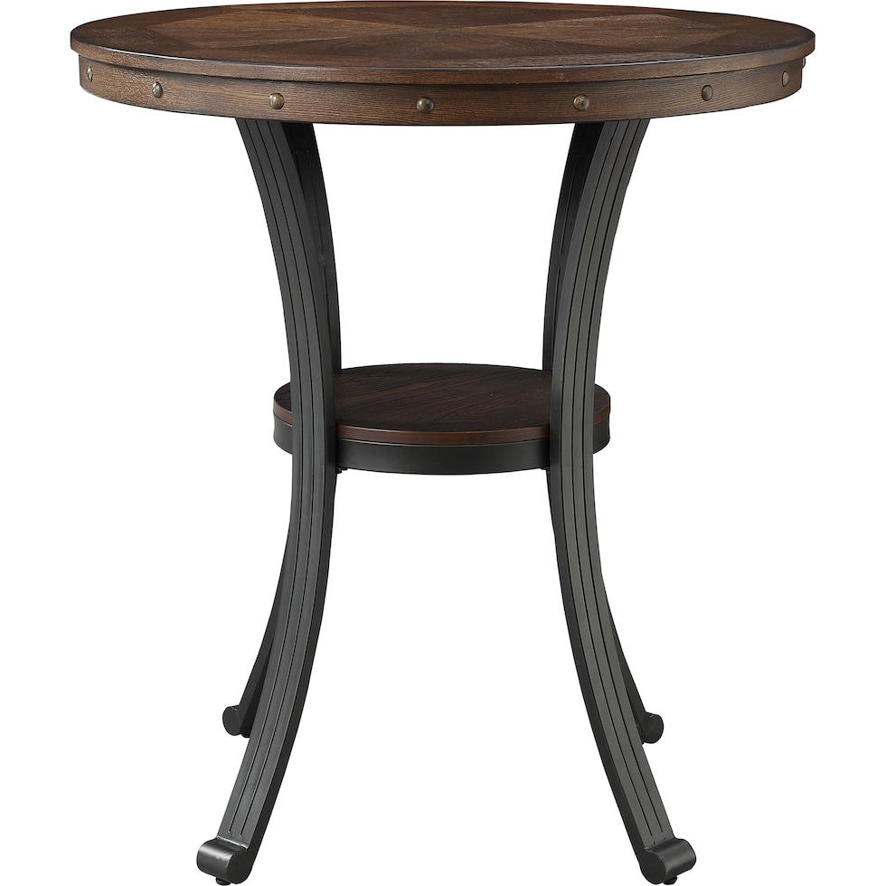 cyril black adjustable bar table   