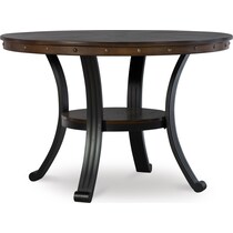 cyril dark brown  pc dining room   