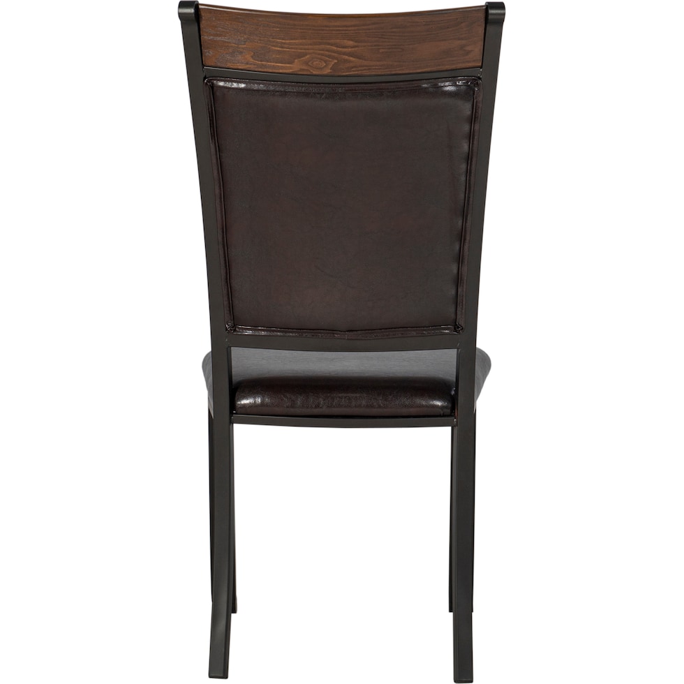 cyril dark brown chair   