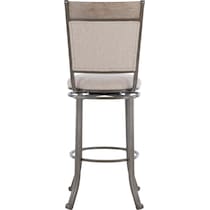 cyril gray bar stool   