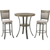 cyril gray bar stool   