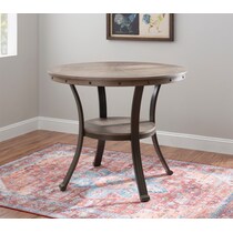 cyril gray counter height dining table   