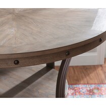 cyril gray counter height dining table   