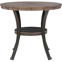 cyril gray counter height dining table   