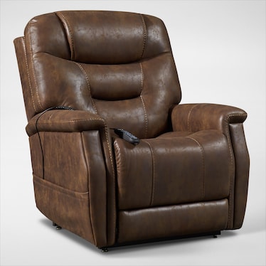 Cyrus Triple-Power Heated Lift Recliner