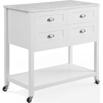 dacre white kitchen island   