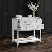 dacre white kitchen island   