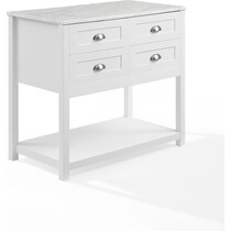 dacre white kitchen island   