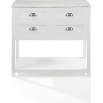 dacre white kitchen island   