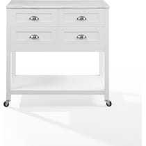 dacre white kitchen island   