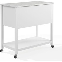 dacre white kitchen island   