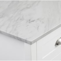 dacre white kitchen island   