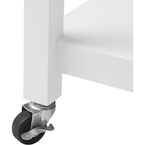 dacre white kitchen island   