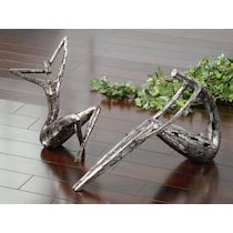 dahy silver statue   