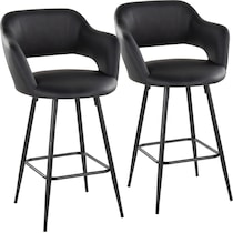 daina black counter height stool   