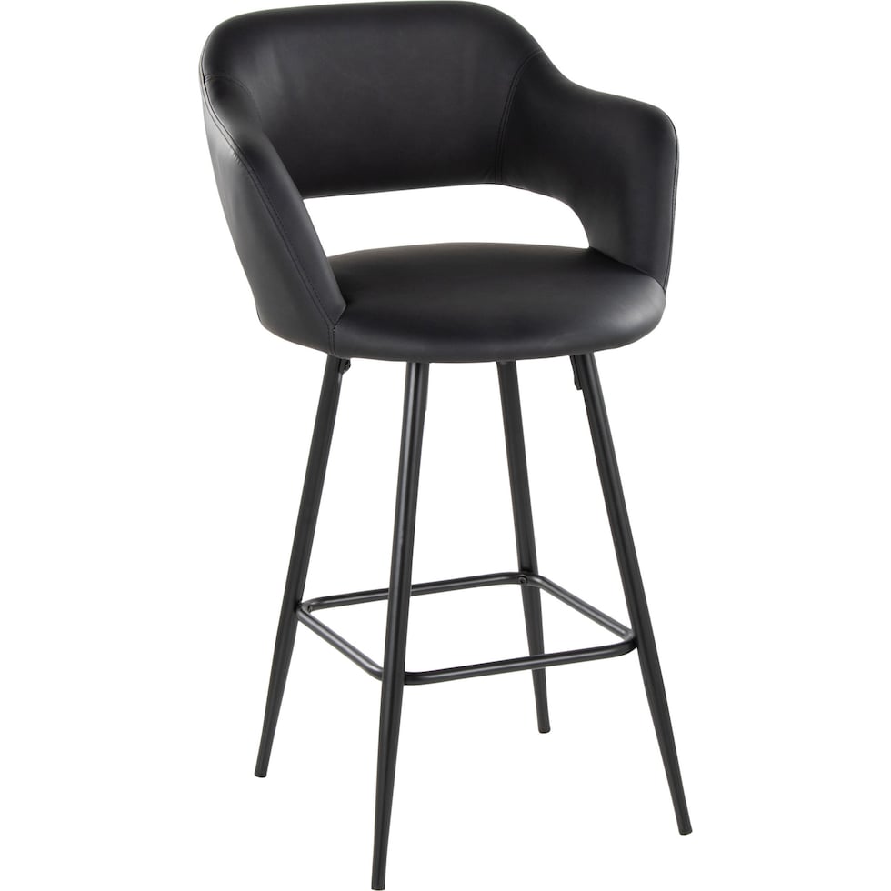 daina black counter height stool   