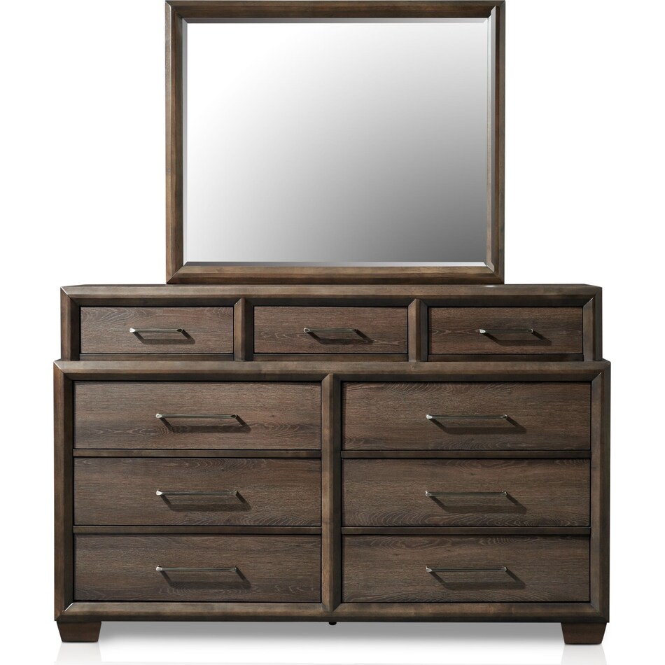 Dakota Dresser and Mirror Value City Furniture
