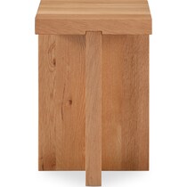 dala light brown side table   