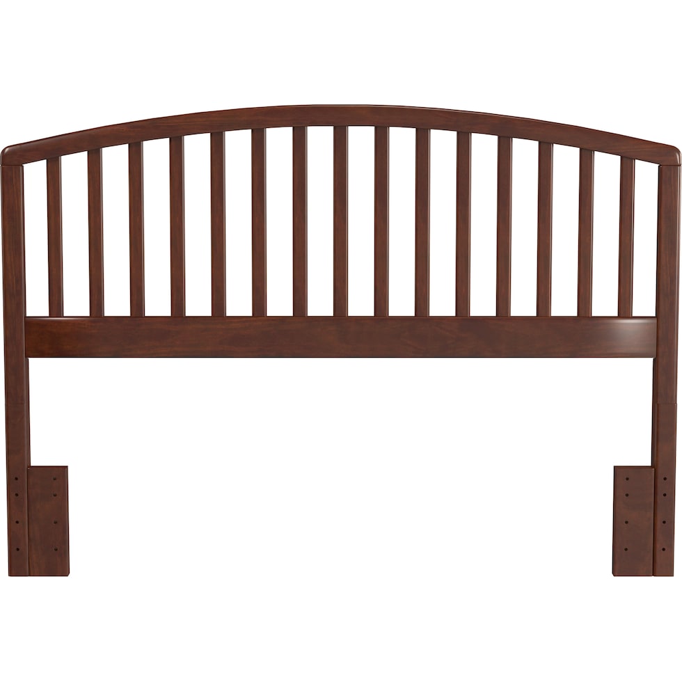 daliah dark brown full queen headboard   
