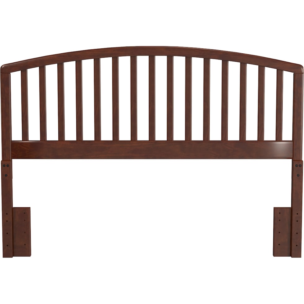 daliah dark brown full queen headboard   