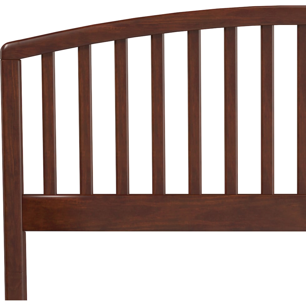 daliah dark brown full queen headboard   