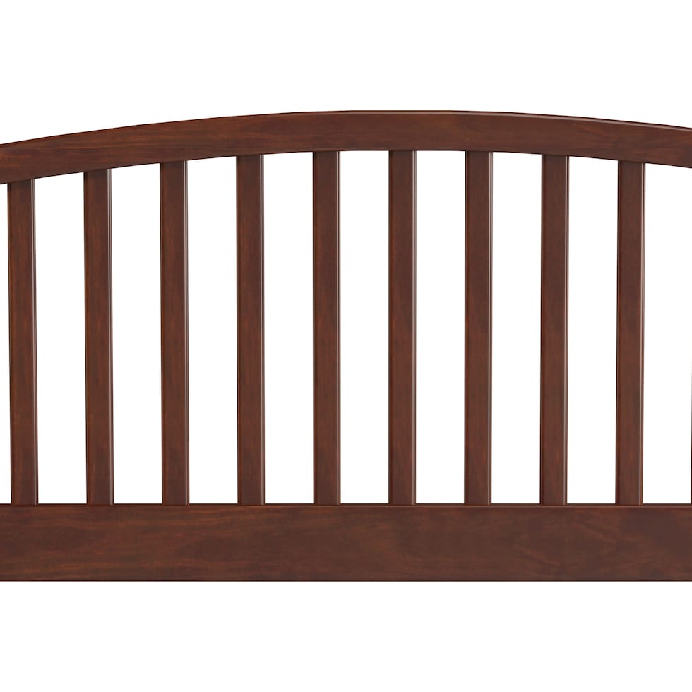 daliah dark brown full queen headboard   