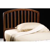 daliah dark brown twin headboard   