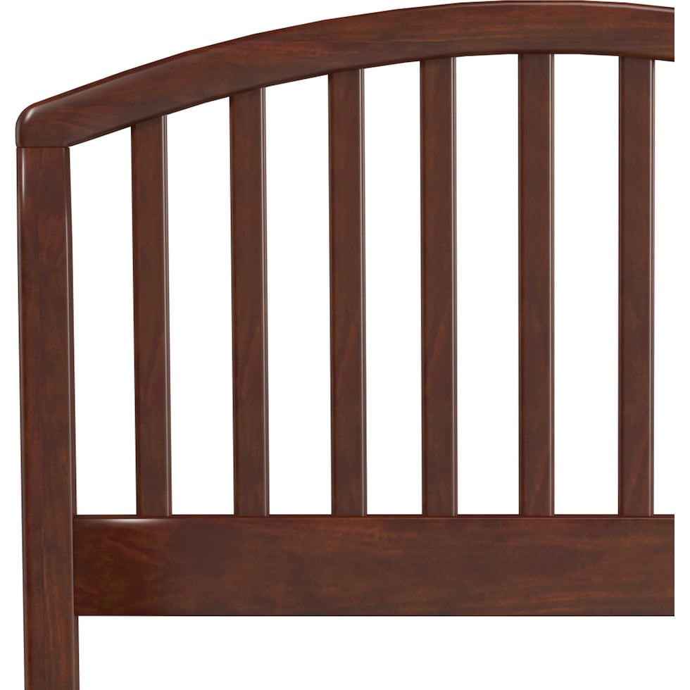 daliah dark brown twin headboard   