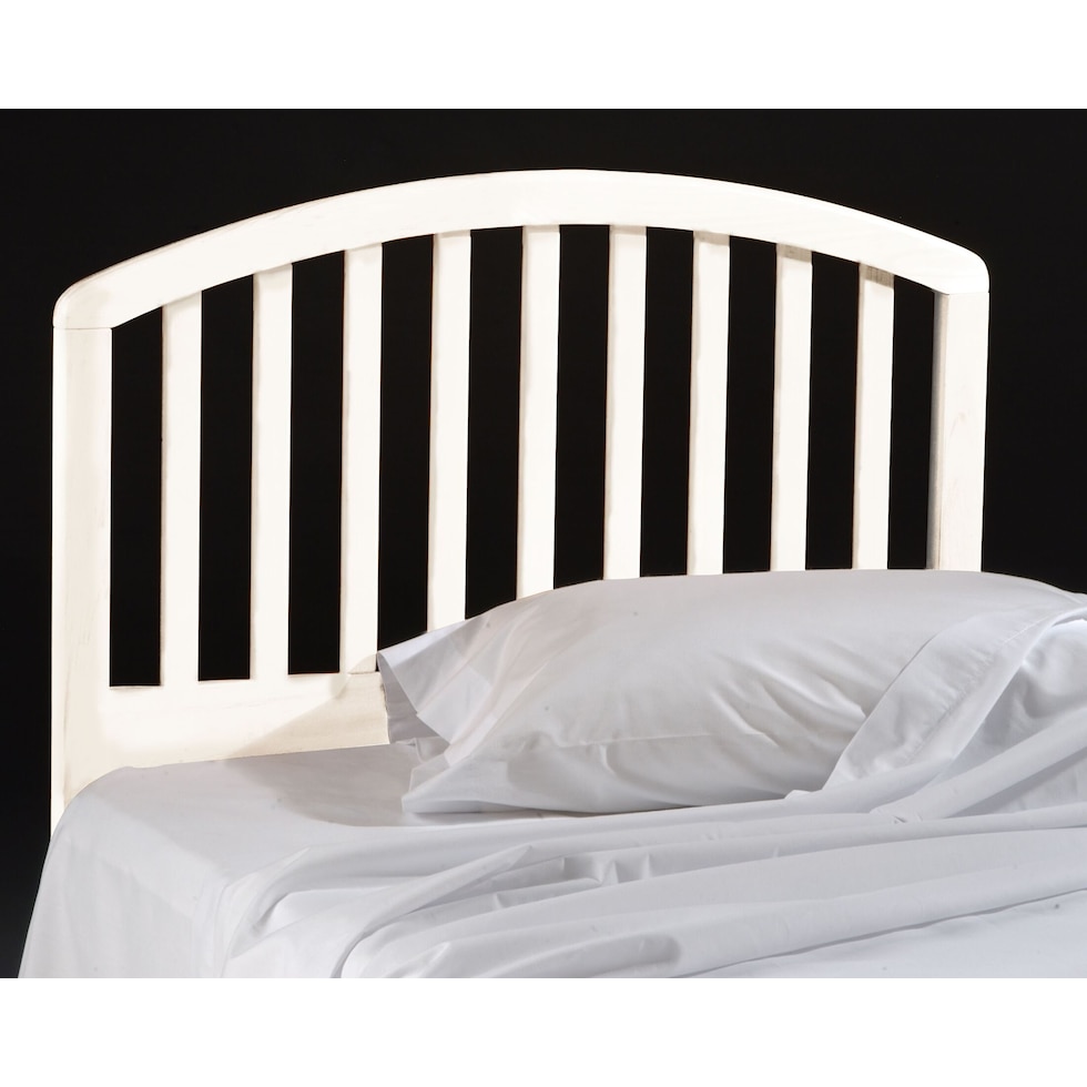 daliah white twin headboard   