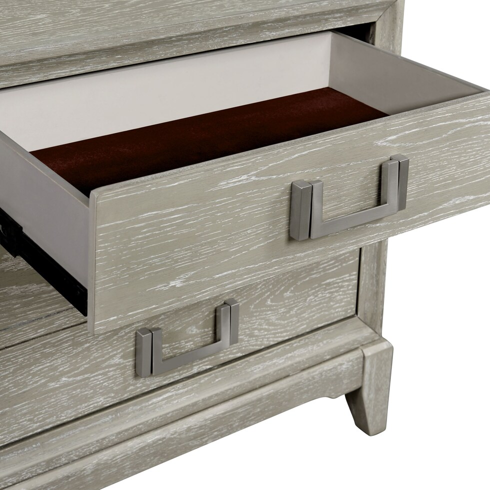 dalton gray nightstand   