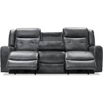 damen gray  pc manual reclining living room   