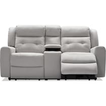 damen gray loveseat   