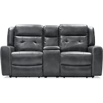 damen gray loveseat   