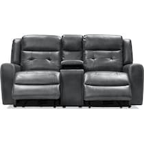 damen gray loveseat   