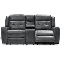 damen gray loveseat   