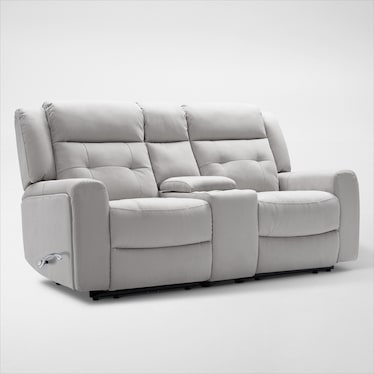 Damen 3-Piece Manual Reclining Gliding Loveseat