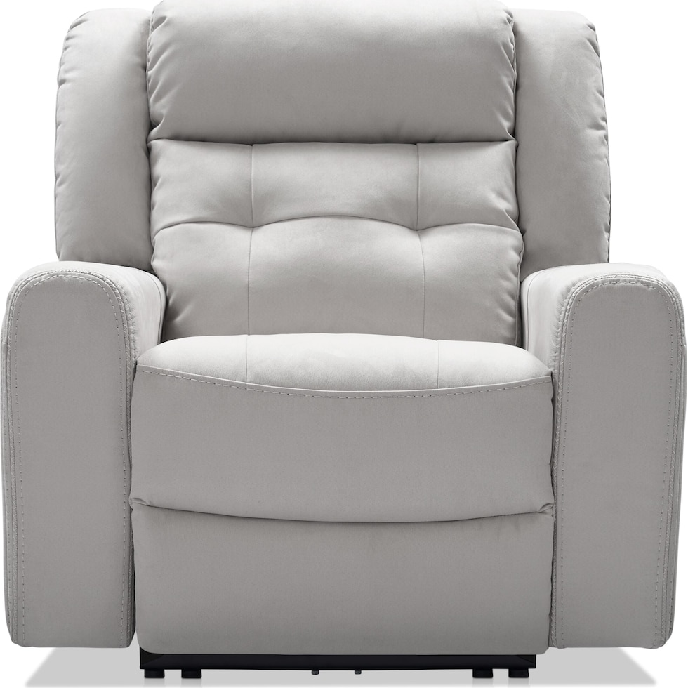 damen gray recliner   