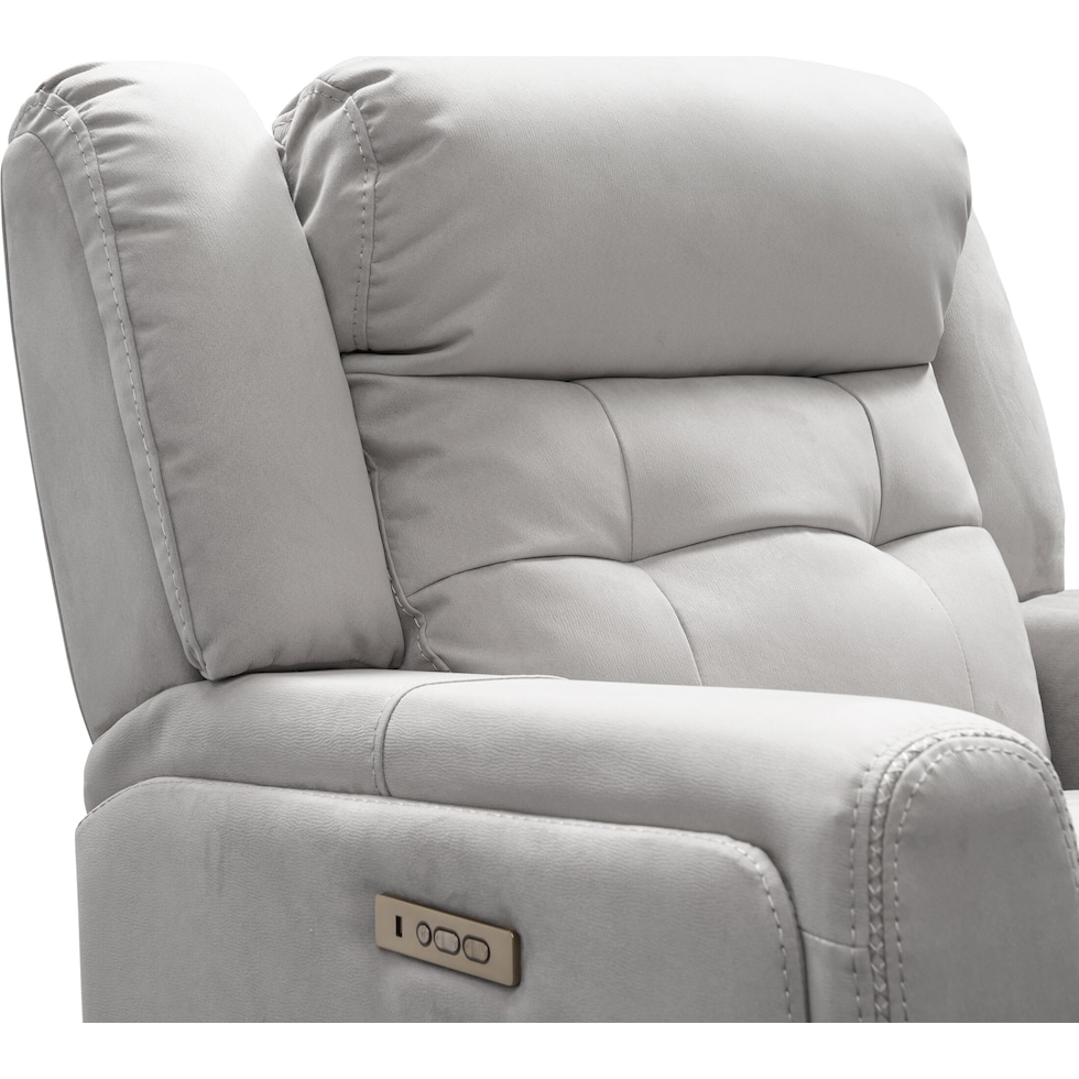 damen gray recliner   