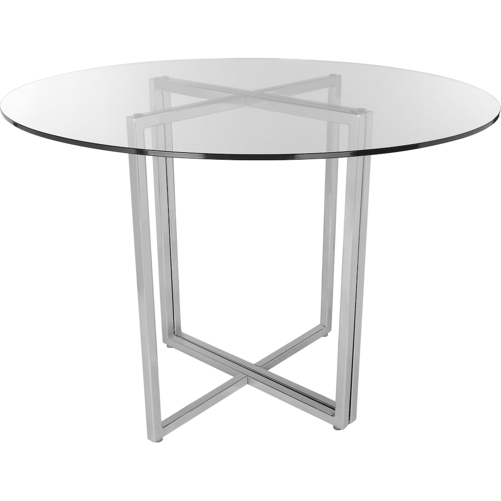 danika stainless steel dining table   