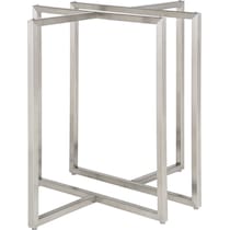 danika stainless steel dining table   