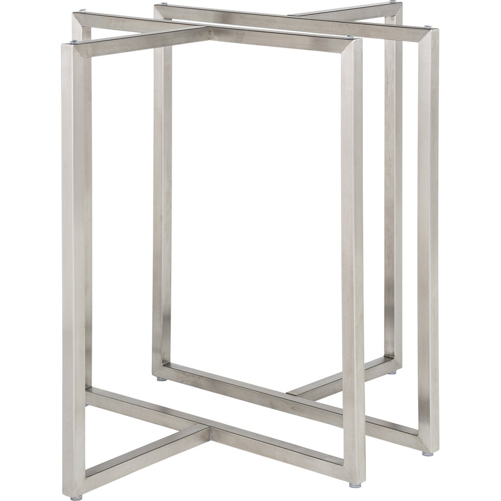 danika stainless steel dining table   